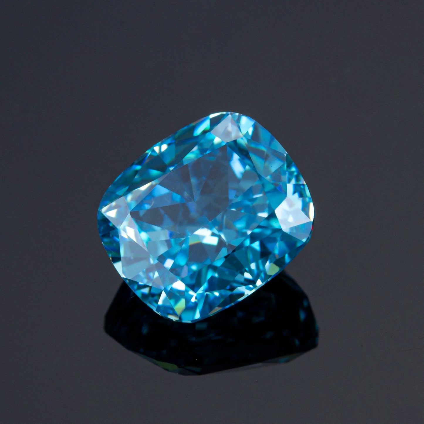 Anster top quality factory direct sale cz cushion cut fancy color synthetic diamond loose gemstones for fine jewelry