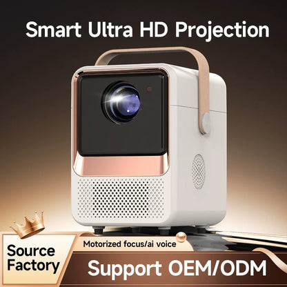 New Smart Home S2 Mini Wireless Portable Projector USB-C Outdoor Camping Night Scene Watching