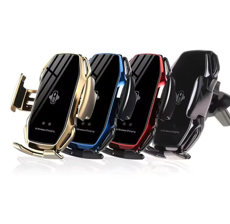 A5 Car Wireless Charger Type-c Mobile Phone Holder Infrared Automatic Induction Opening and Closing Support Max 15w Output