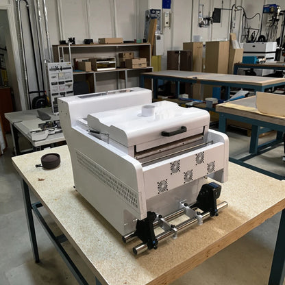 INQI 60CM Touch Screen Powder Shaker Machine Roll-to-Roll Printer with New Condition 1 Year Warranty for DTF Inks Pigment Ink