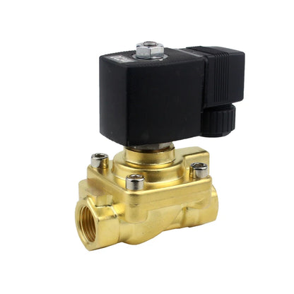 G1/2'' High Pressure 50Bar Brass Bottle Blowing Solenoid Valve JT5241015 AC220V for High Temperature Gas Pilot Structure
