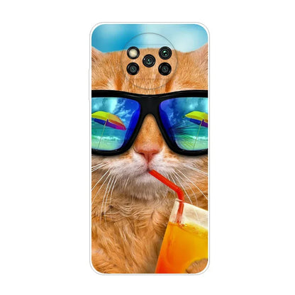 Phone Case For Poco X3 Pro Cover TPU Coque Cool Slim Clear Covers for Xiaomi Poco X3 NFC Case PocX3 X 3 Silicon Funda Cartoon