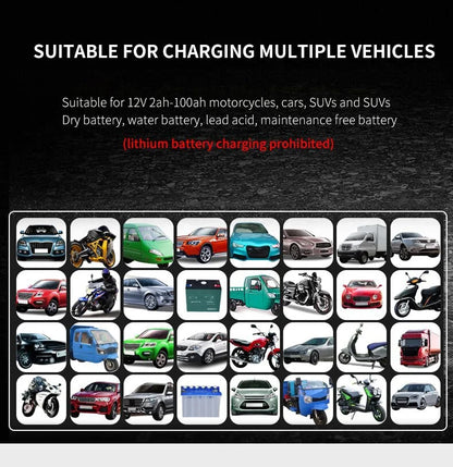 New Arrival 12v 2a Car Battery Repair Charger With Power Bank Repair Charger Car Portable Battery