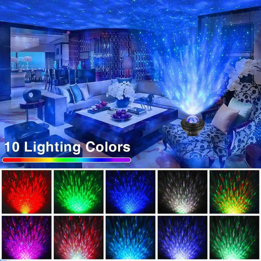 2020 New Modern LED Star Projector Hot Sale Night Sky Unique Galaxy for Kids' Bedroom Electric Dropshipping Oversea Stock ABS by PDG ibma