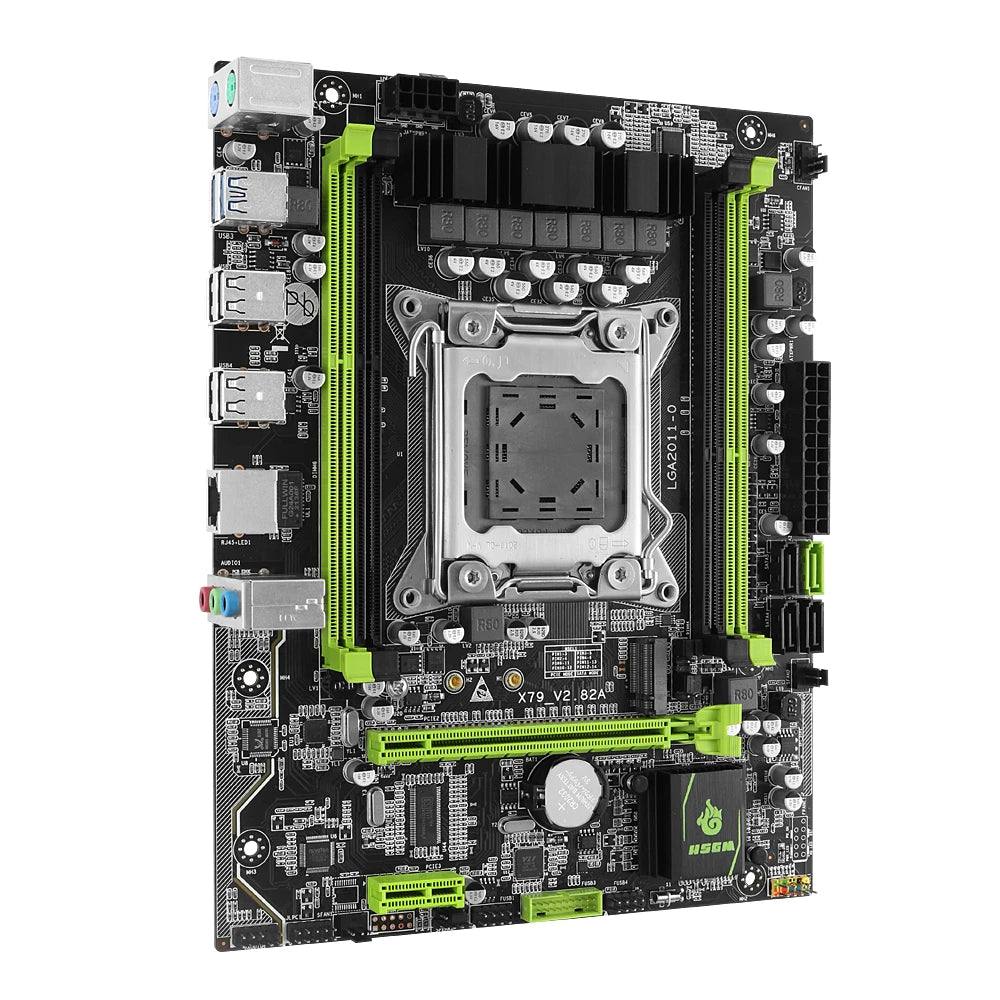 HSGM X79-S290 Motherboard 4*DDR3 RDIMM 128GB Memory Server Board New Product
