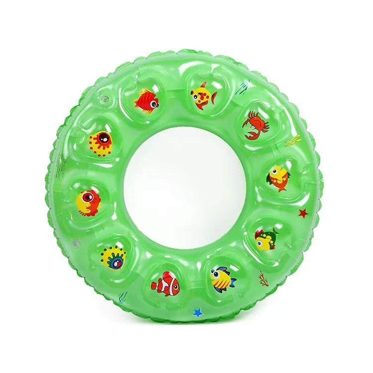 Wilda W017 Factory Durable Eco-friendly PVC Newest Style Swimming Float Inflatable Swimming Ring for Women Mixed Color