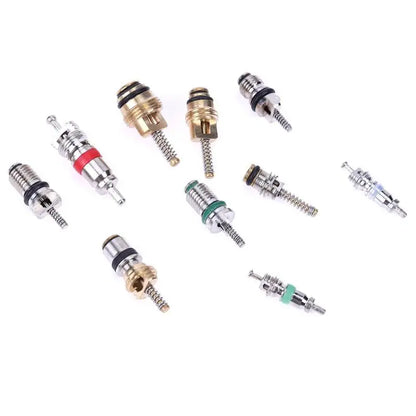 100Pcs/box R134A Car A/C Core Valves Automotive Air Conditioning Assortment Kit 1
