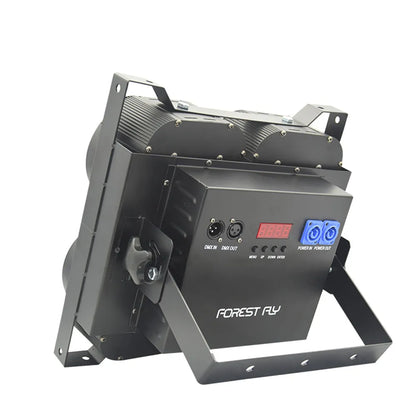 Dj Disco Lighting LED 4x100W COB Waterproof  Blinder Light  Four Eyes 2/6/12 Channel 400W Strobe 0-30Hz