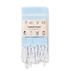 Luxury Cotton Quick-Dry Striped Hand Towels & Decorative Dishcloth Antimicrobial Eco-Friendly Machine Washable Home Kitchen Use