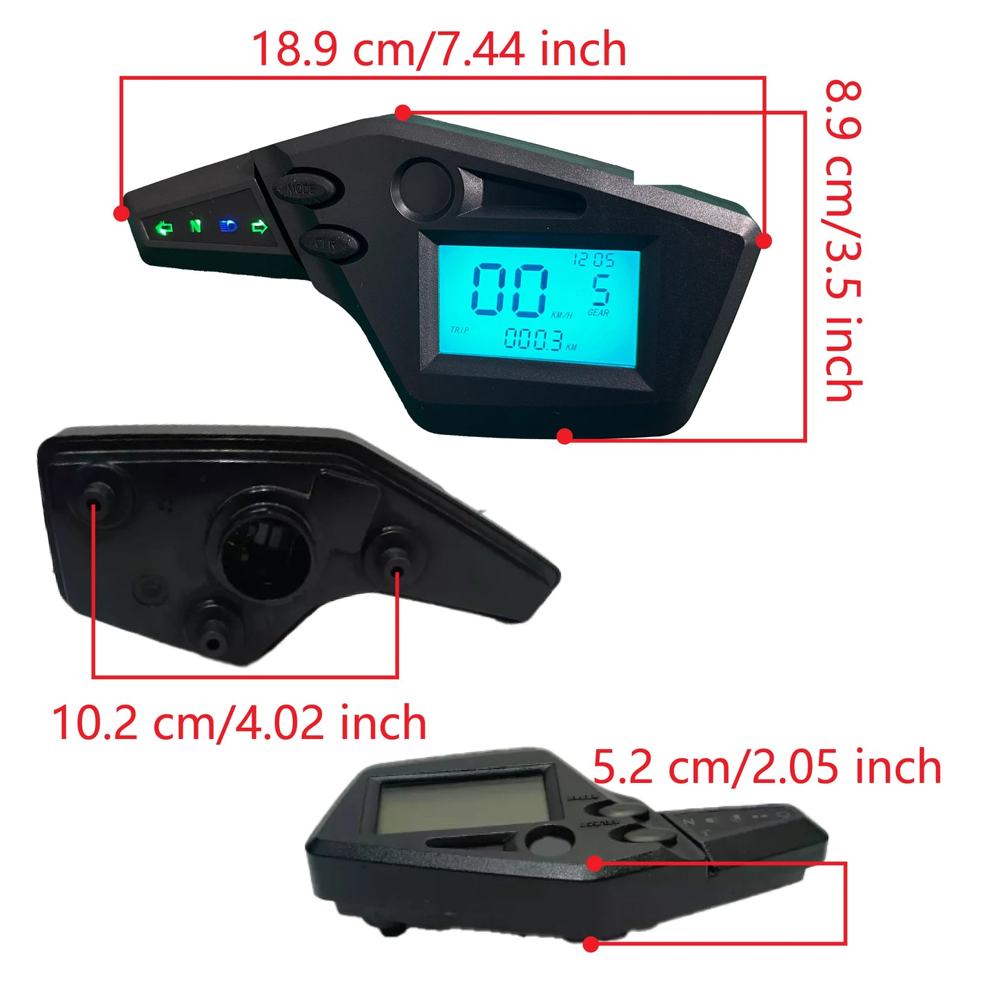 In Stock Factory Direct Digital Speedometer Tachometer Gauge Motorcycle Dashboard for Yamaha XT 660 XT660X Bike Moto Accessories
