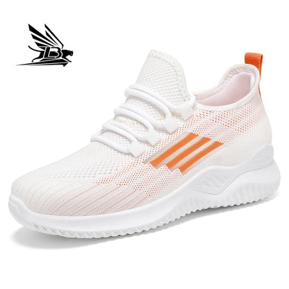 Spring and Summer New Mesh Women's Shoes Breathable Sports Soft Bottom Travel Shoes