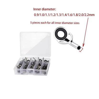 Stainless Steel Guide Ring Surf Rod Wire Loop Model 0341 Premium Fishing Tools & Accessories