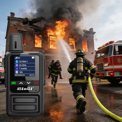 BinQi US Warehouse Fast Shipping BQ-360 4G PoC Walkie Talkie 1 Set 2pcs Dual Mode Long Range PTT Radio with SIM Card