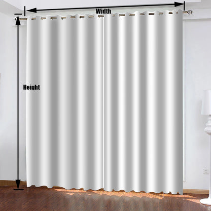Gabby Doll house 3D Printed Blackout Curtain for Kids Adults Bedroom Home Decor