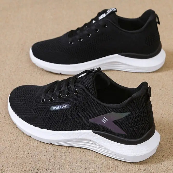 New Mesh Women's Shoes Breathable Fashionable Casual and Travel Shoes