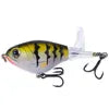 16G Topwater Fishing Lures 11g Popper Fishing Lure for Bass Catfish Pike Perch Floating Pencil Bass Bait with Rotating Tail