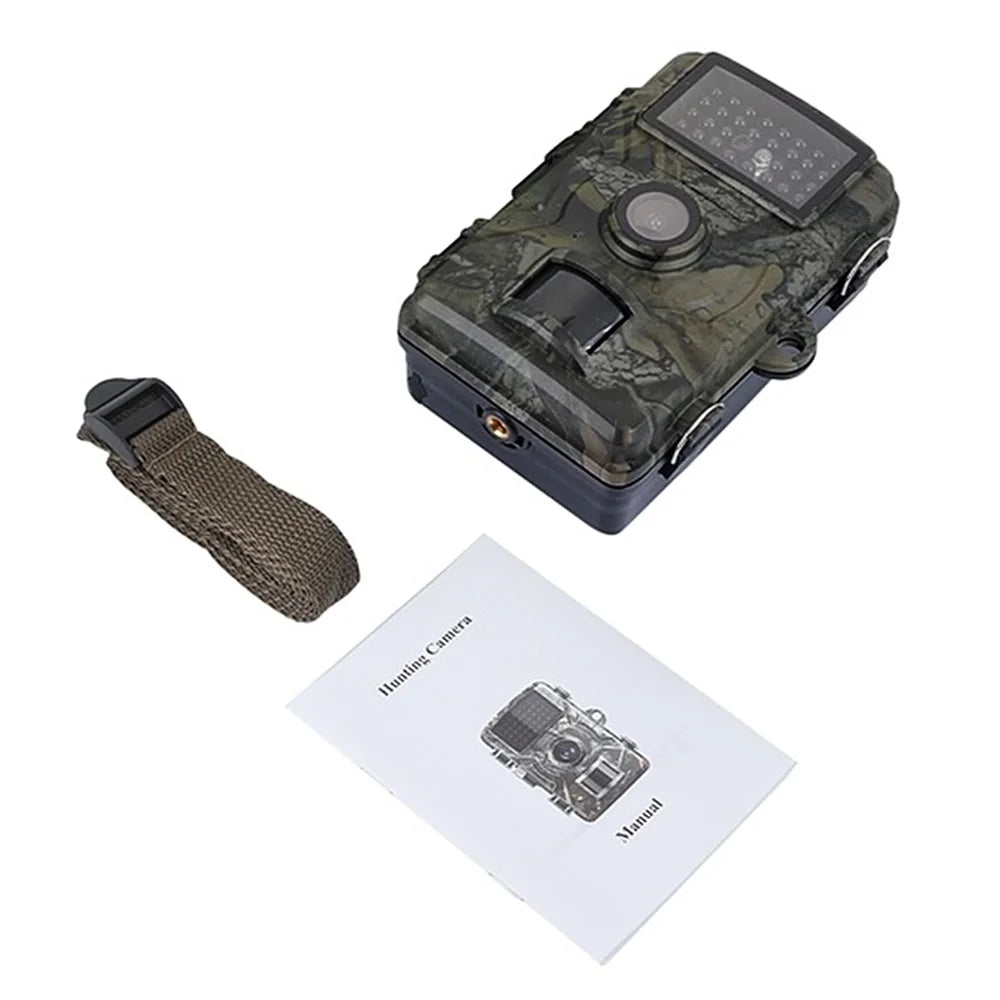 DH1 Wildlife Trail Camera Night Vision  Animal Trap Camera 1080P IR Trail Hunting Camera With Wide-angle Lens IP66 Waterproof