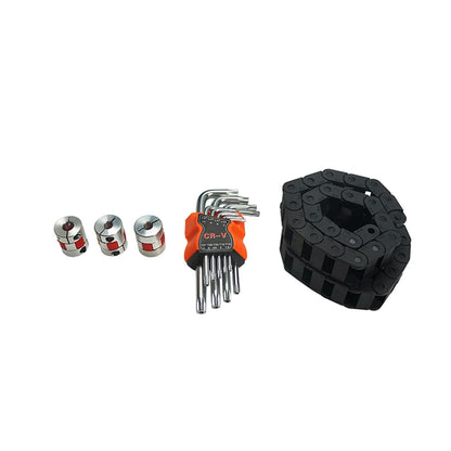 3 Axis CNC Router 3040L  Metal Frame Linear Guideway PCB Milling Machine Nema23 Stepper Motor for Wood Metal Engraving Carving