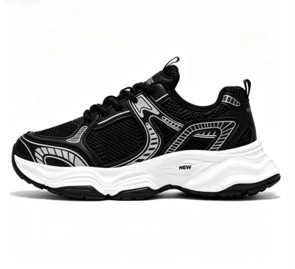 2027 NEW KJ Men's Campus Youth Retro Thick Soled Sports Shoes Unique Design Increased Fashion Well Match Running Casual Shoes