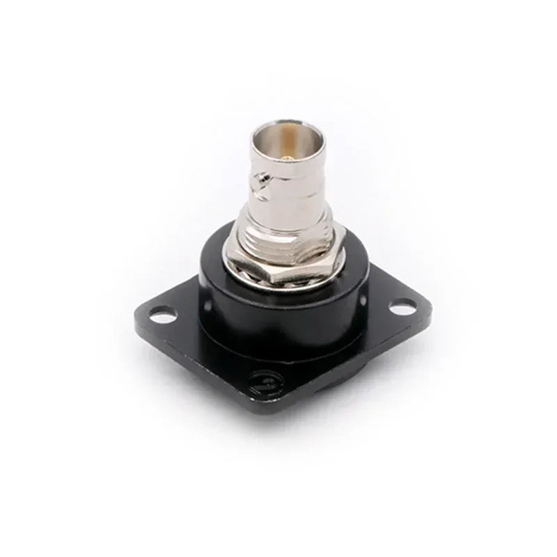 1pc BNC Female Socket Adapter Panel Mount Chassis Connector D-type Soldering free 50ohm/75ohm Audio&Video Jack