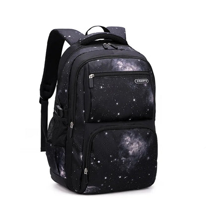 Teenagers Backpacks Boys Fashion Star School Bags Children Travel Bag Kids Knapsack Primary School Backpack Students Bag 9-16Y