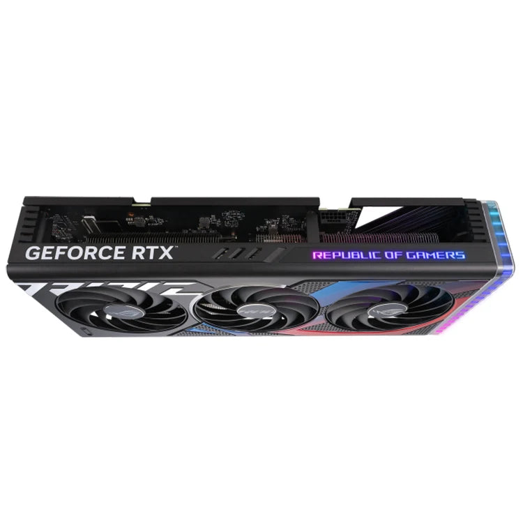 Used ASUS ROG Strix GeForce RTX 4070 SUPER 12GB GDDR6X OC Edition Gaming Graphics Card with AI Design Intelligent Learning GPU
