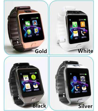 High Quality Men Women Ladies Dz09 Sport Android Phone Smart Fitness Watches Wrist Watch Band for iphone