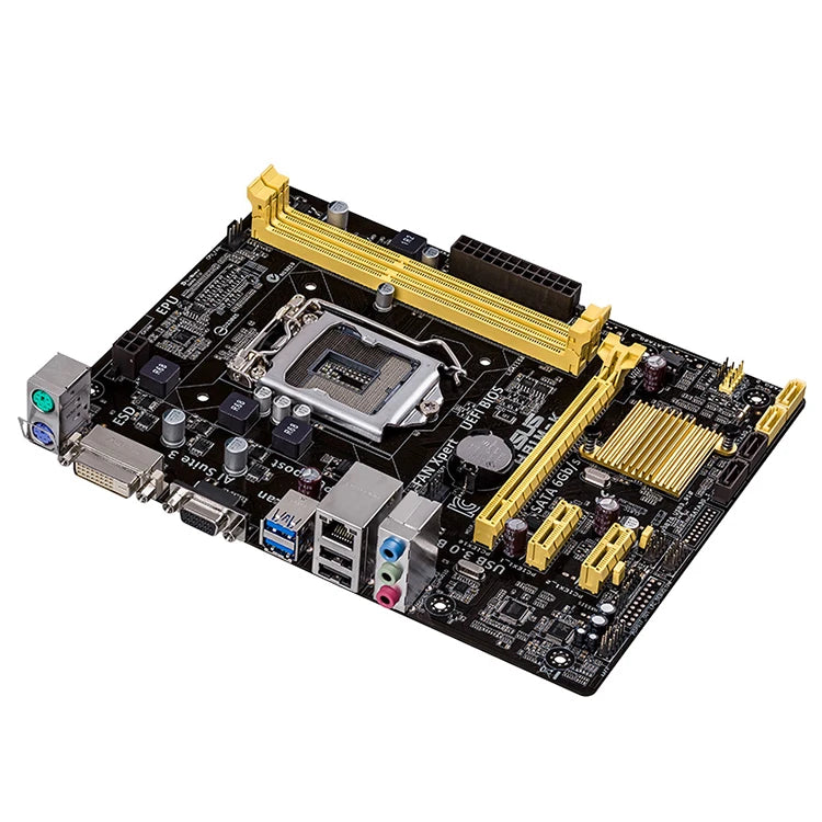 ASUS H81M-K Used Gaming Motherboard with Intel Socket 1151 for 4Generation Core I7/Core I5/Core I3/Pentium/Celeron Processors