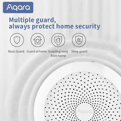 Aqara Smart Home M1S Hub Smart Gateway M1S 2.4G WIFI ZigBee 3.0 RGB E1 Hub Gateway Night Light For Apple Homekit and xiaomi Home