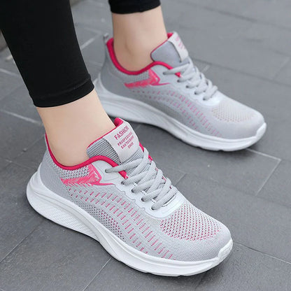 Y 36-40 Women's Casual Breathable Lightweight Running Walking Style Comfortable Sneaker Soft Soles Shoes for Women Four Seasons