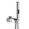 Brushed Gold Uncoated Brass Handheld Bidet Sprayer Set  Wall Mount Toilet Washer with Adapter Bathroom Use