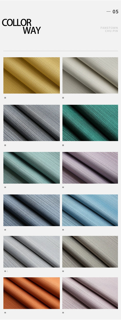 YCENTRE Modern Style Solid Color Window Treatment Curtains Thermal Insulated Curtains Blackout Curtain Drape For Living Room