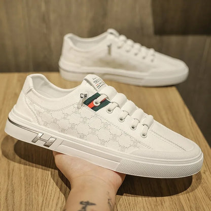 Factory Direct Summer Men's Shoes Casual Soft Soled Small White Shoes Walking  Shoes Men Free Shipping