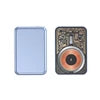 2025 Hot Selling Transparent Holder Power Bank 5000mAh Wireless 15W Fast Charging Magnetic 2-in-1 Quick Charger