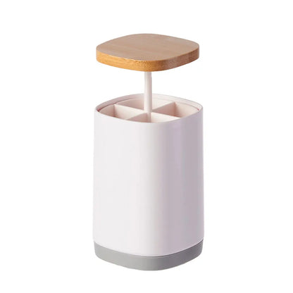 Portable Press Automatic Pop up Toothpick Case Plastic Office and Kitchen Organizer for Sundries Use Eco-Friendly Plastic Holder