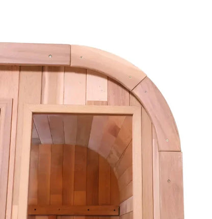 New Arrival Modern Design Wooden  Outdoor Cube Sauna Cabin Red Cedar Wood Steam Sauna Room