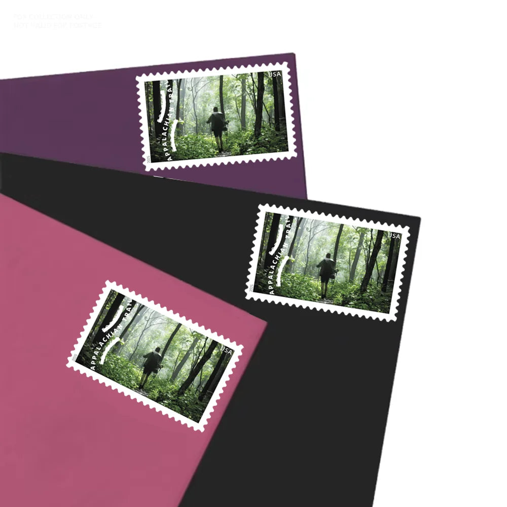Permanent Stamps Labels Stickers 2025 the Appalachian Trail Custom Paper Legal Postage-stamps Label Online Bulk Printing