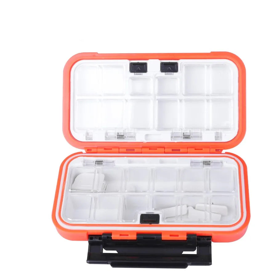 FTK Multifunctional Fishing Tackle Box for Sea Lake River Stream Boat Tools & Bait Storage
