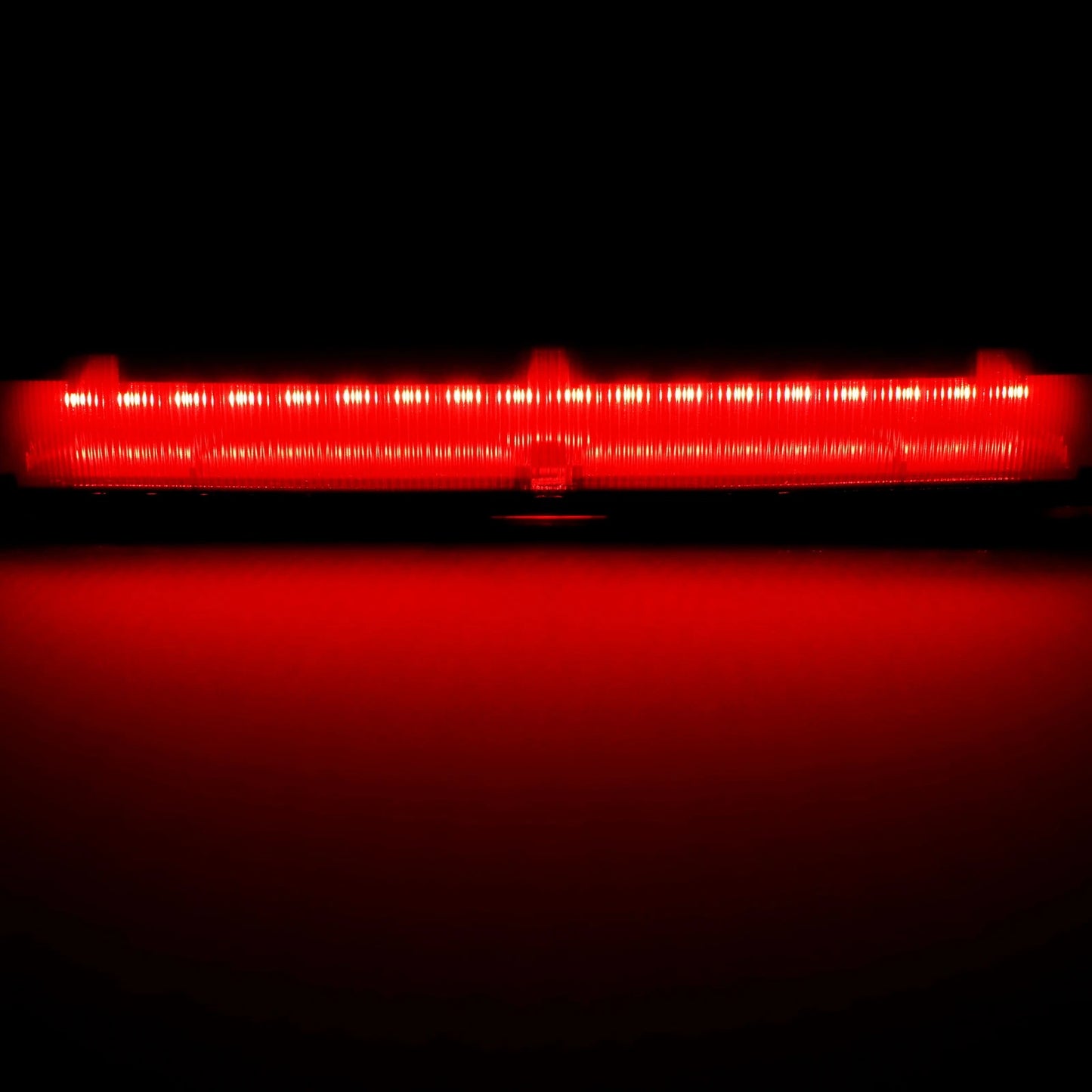 For Ford Transit MK8 Tourneo Custom 2012-up Single tailgate Third LED High Mount Level Brake Stop Light Lamp Black Lens