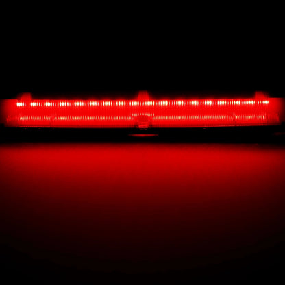 For Ford Transit MK8 Tourneo Custom 2012-up Single tailgate Third LED High Mount Level Brake Stop Light Lamp Black Lens
