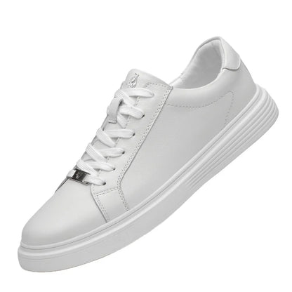 Men's Trendy Casual Athletic Shoes with Kangaroo Logo Cowhide Pigskin Top Layer Lining Stylish Rubber Outsole for Walking Style