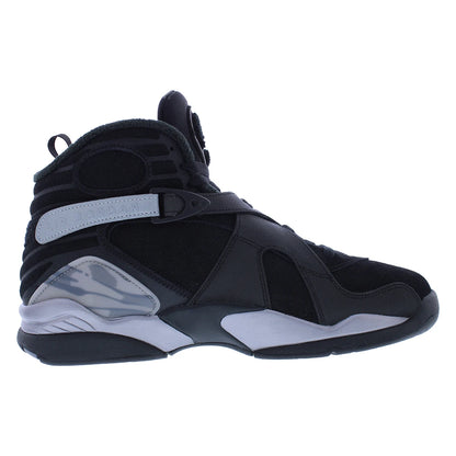 For for Air for 8 Retro Winterized Mens Shoes Model MSS-FD1334001 Color Black/Gunsmoke/Metallic Silver 100% Authentic