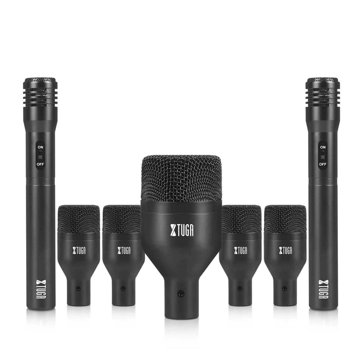 Xtuga Professional Musical Instruments  Drum Kit Microphone Set