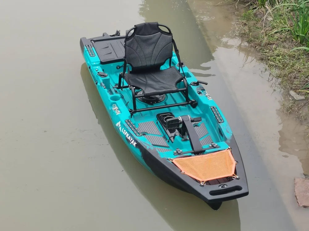 6.5 ft Sit on Top Paddle Kayak Fishing Canoe Plastic Boat