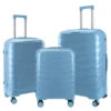 Elegant Pink Luggage Sets: 20/24/28 Inch Hardside Suitcases for Modern Travelers Durable Suitcase Trolley with Spinner Wheels