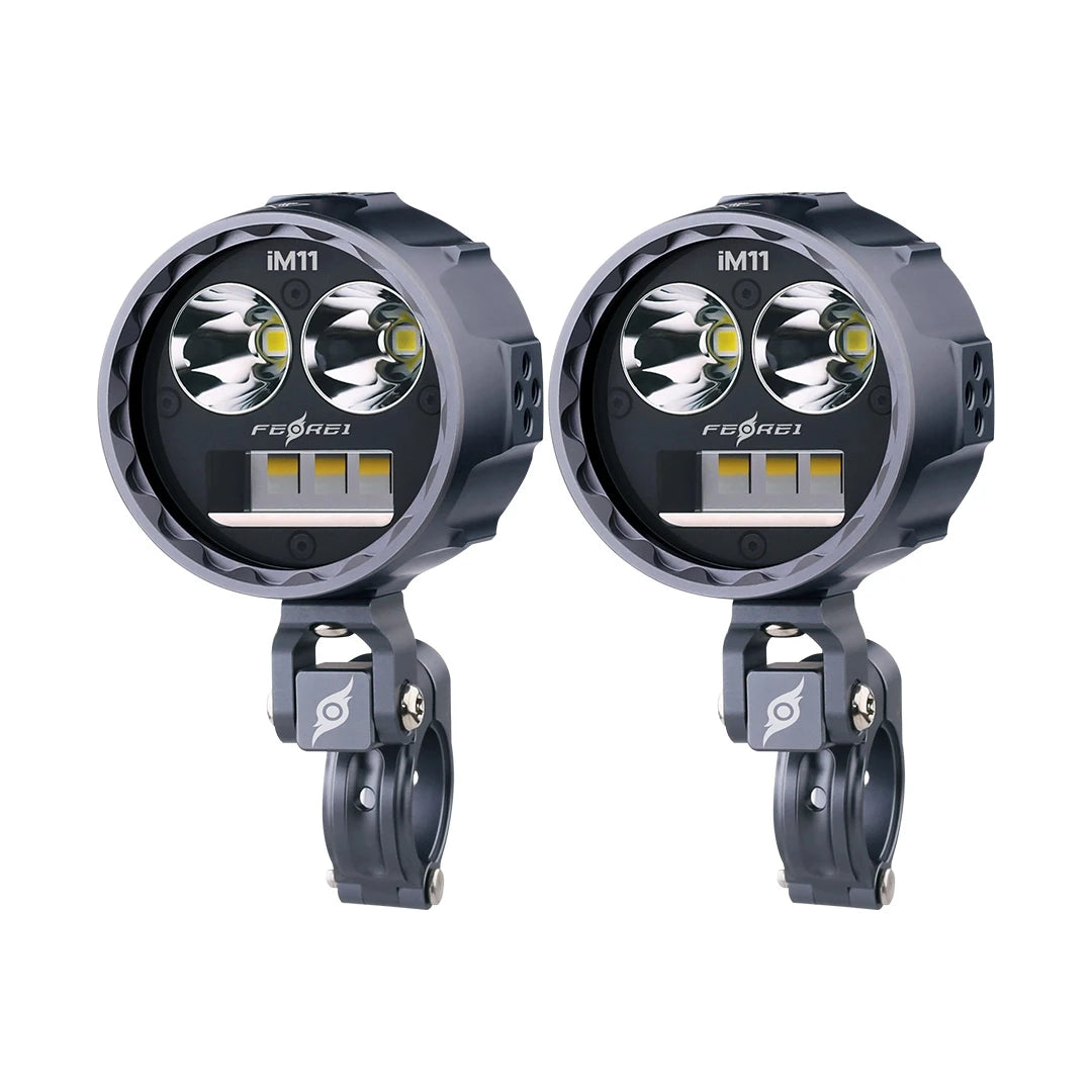Ferei Front Small Fog Lights LED Para Motos Auxiliary Driving Lights IPX8 Waterproof Compact for 1250GS/1200GS Motorcycle