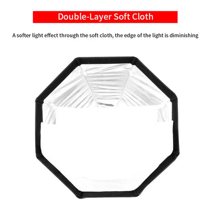 TRIOPO Newest KX 65CM Softbox Octagon Umbrella Light Box For Godox AD200 V1 Speedlite Flash Light Photography Studio Accessories