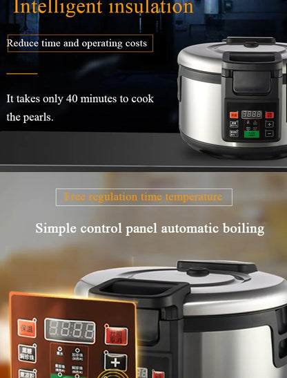 Rice Cooker 16L Customizable Rice Warmer Digital Multicooker Multifunction Rice Cooker 5kg 16L