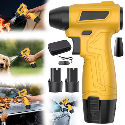 Battery Powered DIY Brushless Motor Cordless Tool for Dust and Leaf Clearing
