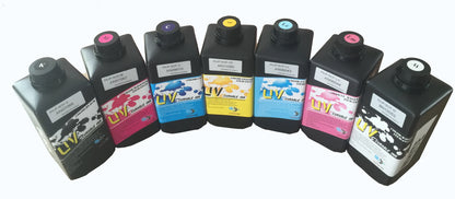 UV Ink ITINK for Ricoh G5 5S 6 Industrial Printhead URPH3 LED UV INK Hard Neutral Flexible Ink
